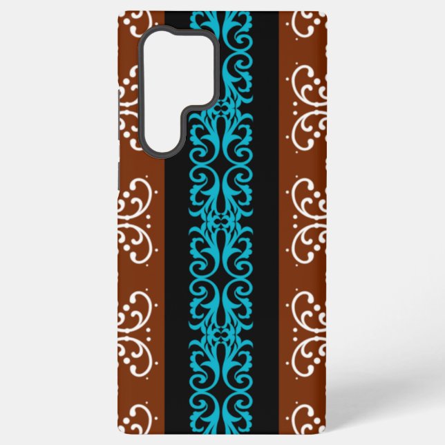 Funda Para Samsung Galaxy Banda Boho Brocade (Reverso )