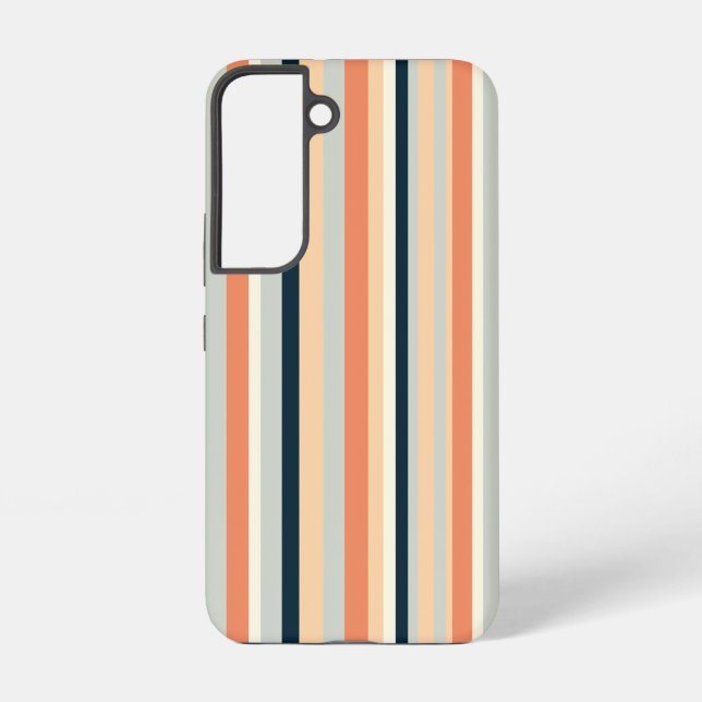 Funda Para Samsung Galaxy Banda vertical colorida con estampado (Reverso )