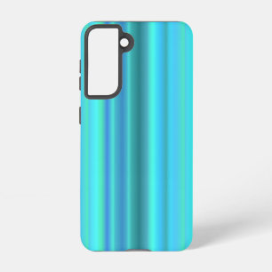 Funda Para Samsung Galaxy S21 Bandas de arco iris verde azul
