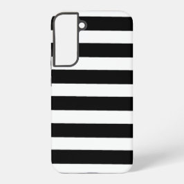 Funda Para Samsung Galaxy S22+ Bandas negras y blancas