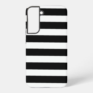 Funda Para Samsung Galaxy S22+ Bandas negras y blancas