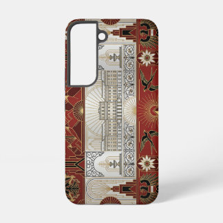 Funda Para Samsung Galaxy S22 Bandera Art Déco Patrimonio | Austria | Vintage