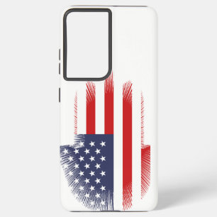 Funda Para Samsung Galaxy S21+ Bandera de EE. UU.