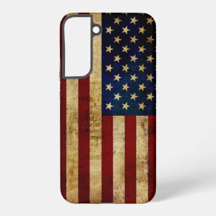 Funda Para Samsung Galaxy S22+ Bandera de EE. UU. / Grunged