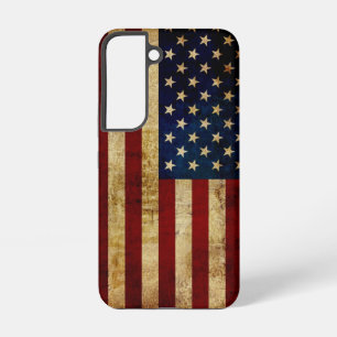 Funda Para Samsung Galaxy S22 Bandera de Estados Unidos / Grunge
