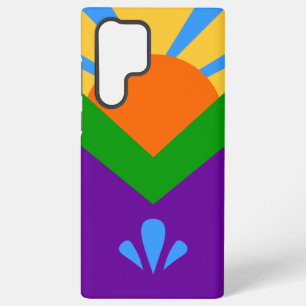 Funda Para Samsung Galaxy S22 Ultra Bandera de Manitou Springs para Samsung Galaxy S22