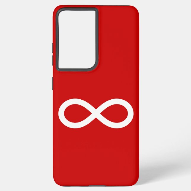 Funda Para Samsung Galaxy Bandera de Metis, bandera de Métis (Reverso )
