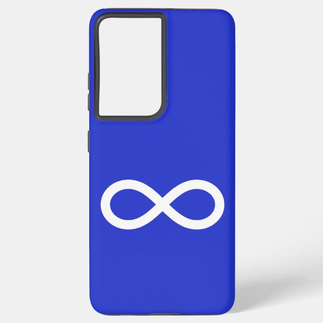 Funda Para Samsung Galaxy Bandera de Metis, bandera de Métis (Reverso )