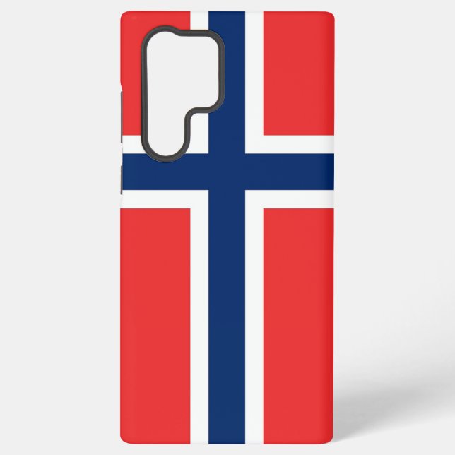 Funda Para Samsung Galaxy Bandera de Noruega ultraFunda Samsung Galaxy S22 (Reverso )