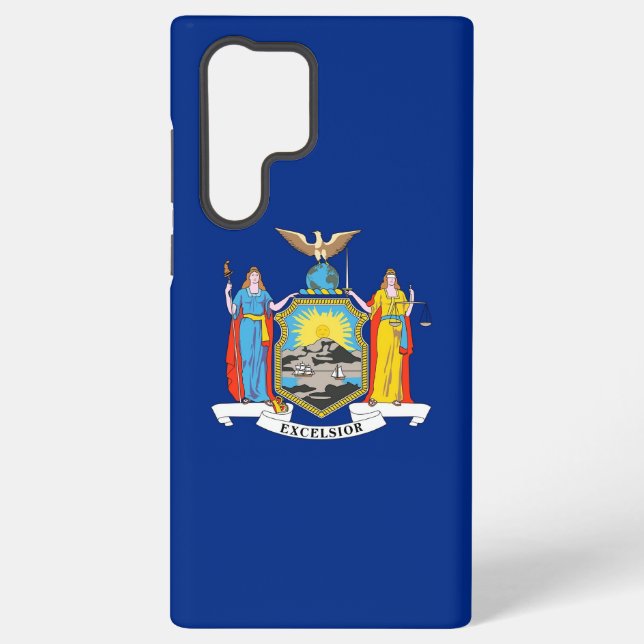 Funda Para Samsung Galaxy Bandera de Nueva York del Samsung Galaxy S22 Ultra (Reverso )
