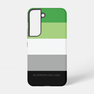 Funda Para Samsung Galaxy S22 Bandera de orgullo aromántico de SlipperyJoe regal