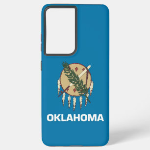 Funda Para Samsung Galaxy S21 Ultra Bandera de Samsung Galaxy S21 Ultra Funda Oklahoma