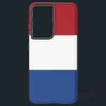 Funda Para Samsung Galaxy S21 Ultra Bandera de Samsung Galaxy S21 Ultra Funda Países B<br><div class="desc">Presentamos nuestra cubierta Ultra Samsung Galaxy S21 con la bandera de los Países Bajos, diseñada para combinar la protección con una celebración del patrimonio holandés. Esta portada, elaborada con meticulosa atención a los detalles, muestra orgullosamente la icónica tricolor de rojo, blanco y azul, que simboliza la historia, la cultura y...</div>