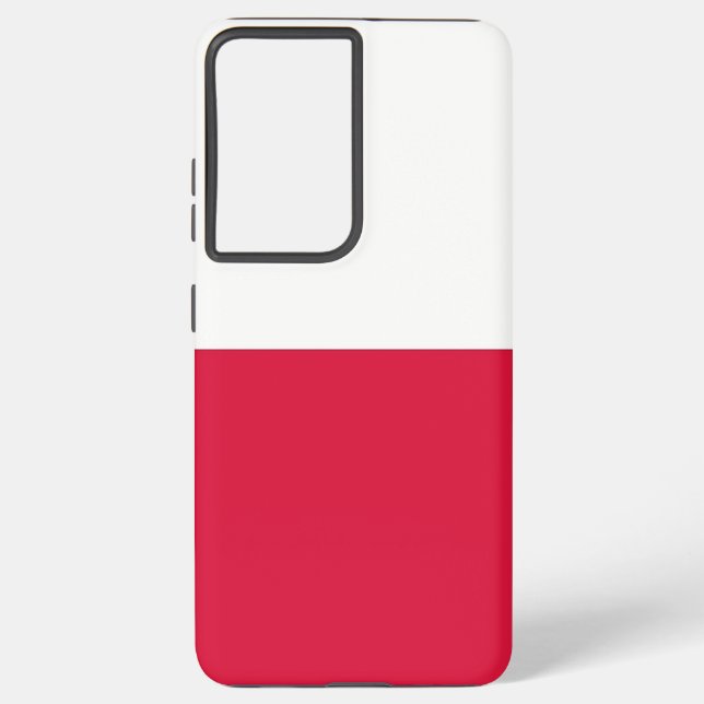 Funda Para Samsung Galaxy Bandera de Samsung Galaxy S21 Ultra Funda Polonia (Reverso )