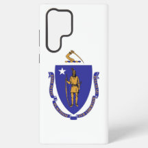 Bandera de Samsung Galaxy S22 Ultra Funda Massachu