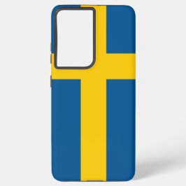 Funda Para Samsung Galaxy S21 Ultra Bandera de Suecia de Samsung Galaxy S21 Ultra Fund