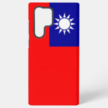Bandera de Taiwán Samsung Galaxy S22 Ultra Funda