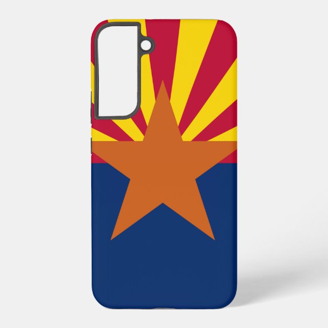 Funda Para Samsung Galaxy Bandera del estado de Arizona (Reverso )