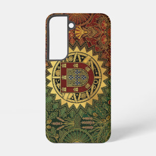 Funda Para Samsung Galaxy S22 Bandera del Patrimonio Art Déco   Portugal   Diseñ