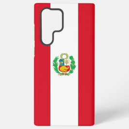 Funda Para Samsung Galaxy S22 Ultra Bandera del Perú del Samsung Galaxy S22 Ultra Fund