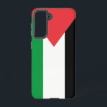 Funda Para Samsung Galaxy S21 Bandera Funda de Palestina Samsung Galaxy S21<br><div class="desc">Proteja su Samsung Galaxy S21 con orgullo usando este significativo funda que presenta la bandera de Palestina! Este elegante y duradero estuche de teléfono muestra los colores llamativos y el poderoso simbolismo de la bandera palestina -rojo, negro, blanco y verde- en un diseño sorprendente que honra la identidad cultural y...</div>