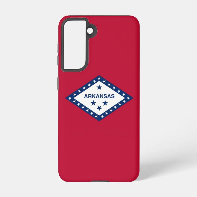 Funda Para Samsung Galaxy Bandera Funda Samsung Galaxy S21 de Arkansas, EE.U (Reverso )