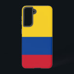 Funda Para Samsung Galaxy S21 Bandera Funda Samsung Galaxy S21 de Colombia<br><div class="desc">Transforme su Samsung Galaxy S21 con nuestra exclusiva cubierta telefónica con la bandera de Colombia! Esta portada de teléfono, elaborada con meticulosa atención a los detalles, muestra orgullosamente el vibrante diseño de la bandera colombiana. La bandera tiene tres franjas horizontales (amarillas, azules y rojas), con la franja amarilla que ocupa...</div>