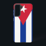 Funda Para Samsung Galaxy S21 Bandera Funda Samsung Galaxy S21 de Cuba<br><div class="desc">Mejora tu Samsung Galaxy S21 con nuestra exclusiva cubierta telefónica con la bandera de Cuba! Esta portada de teléfono, elaborada con meticulosa atención a los detalles, muestra orgullosamente el icónico diseño de la bandera cubana. Con tres franjas horizontales azules y dos blancas con un triángulo equilátero rojo en el lado...</div>