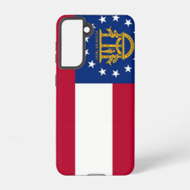 Funda Para Samsung Galaxy S21 Bandera Funda Samsung Galaxy S21 de Georgia, EE.UU
