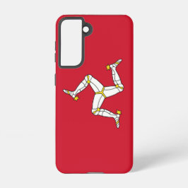 Funda Para Samsung Galaxy S21 Bandera Funda Samsung Galaxy S21 de la Isla de Man