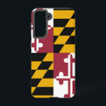 Funda Para Samsung Galaxy S21 Bandera Funda Samsung Galaxy S21 de Maryland, EE.U<br><div class="desc">¡Transforme su Samsung Galaxy S21 en una celebración del orgullo de Maryland con nuestra exclusiva cubierta telefónica con la bandera del estado! Diseñada con meticulosa atención a los detalles, esta portada muestra orgullosamente los elementos distintivos de la bandera de Maryland. Presenta un diseño único de cuadranchos alternados de negro y...</div>