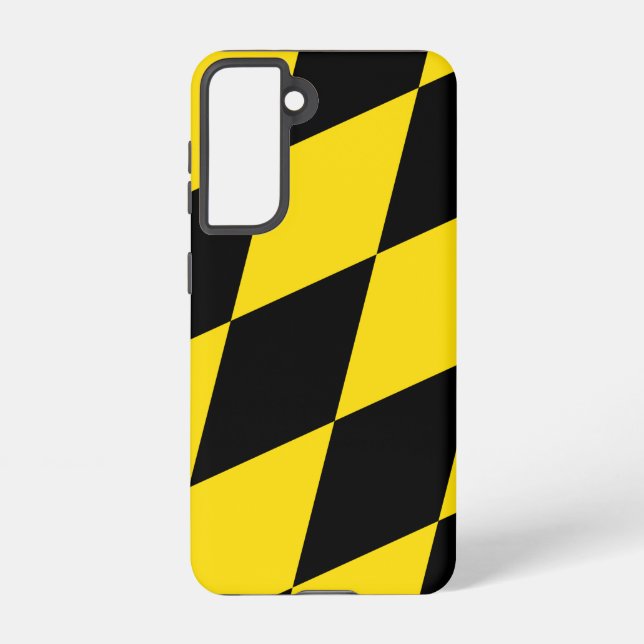 Funda Para Samsung Galaxy Bandera Funda Samsung Galaxy S21 de Munich, Aleman (Reverso )