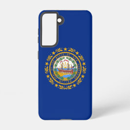 Funda Para Samsung Galaxy S21 Bandera Funda Samsung Galaxy S21 de New Hampshire