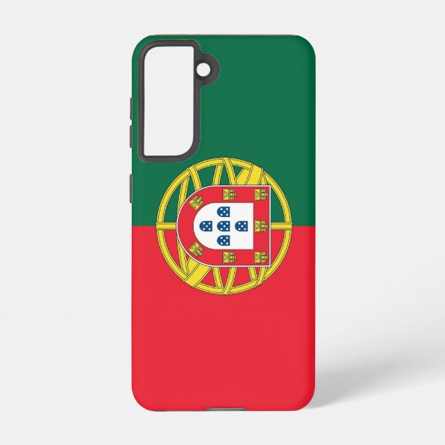 Funda Para Samsung Galaxy Bandera Funda Samsung Galaxy S21 de Portugal (Reverso )