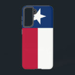 Funda Para Samsung Galaxy S21 Bandera Funda Samsung Galaxy S21 de Texas<br><div class="desc">Eleva tu Samsung Galaxy S21 con nuestra exclusiva cubierta telefónica con la bandera de Texas! Esta portada de teléfono, elaborada con meticulosa atención a los detalles, celebra el patrimonio texano y el orgullo cultural. El diseño audaz muestra de manera prominente la emblemática bandera de la Estrella Única, que simboliza la...</div>