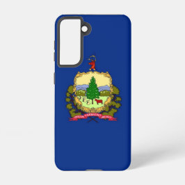 Funda Para Samsung Galaxy S21 Bandera Funda Samsung Galaxy S21 de Vermont