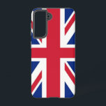 Funda Para Samsung Galaxy S21 Bandera Funda Samsung Galaxy S21 del Reino Unido<br><div class="desc">Presentamos a nuestro funda Samsung Galaxy S21 con la bandera del Reino Unido, diseñado para combinar la protección con una celebración del legado británico! Diseñado con meticulosa atención a los detalles, este funda muestra orgullosamente la bandera de la Unión, que simboliza la unidad y la historia de Inglaterra, Escocia, Gales...</div>