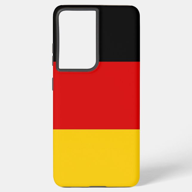 Funda Para Samsung Galaxy Bandera Funda Samsung Galaxy S21 Plus de Alemania (Reverso )