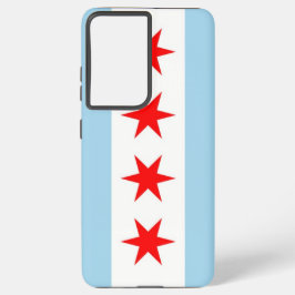 Funda Para Samsung Galaxy S21+ Bandera Funda Samsung Galaxy S21 Plus de Chicago