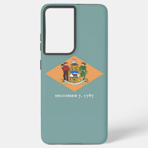 Funda Para Samsung Galaxy S21+ Bandera Funda Samsung Galaxy S21 Plus de Delaware