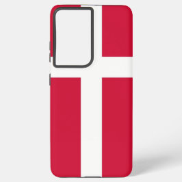 Funda Para Samsung Galaxy S21+ Bandera Funda Samsung Galaxy S21 Plus de Dinamarca