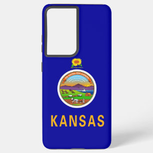 Funda Para Samsung Galaxy S21+ Bandera Funda Samsung Galaxy S21 Plus de Kansas