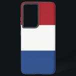 Funda Para Samsung Galaxy S21  Bandera Funda Samsung Galaxy S21 Plus de los Paíse<br><div class="desc">Presentamos nuestra portada Samsung Galaxy S21 Plus con la bandera de los Países Bajos, diseñada para combinar la protección con una celebración del patrimonio holandés. Esta portada, elaborada con meticulosa atención a los detalles, muestra orgullosamente la icónica tricolor de rojo, blanco y azul, que simboliza la historia, la cultura y...</div>