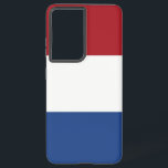 Funda Para Samsung Galaxy S21  Bandera Funda Samsung Galaxy S21 Plus de los Paíse<br><div class="desc">Presentamos nuestra portada Samsung Galaxy S21 Plus con la bandera de los Países Bajos, diseñada para combinar la protección con una celebración del patrimonio holandés. Esta portada, elaborada con meticulosa atención a los detalles, muestra orgullosamente la icónica tricolor de rojo, blanco y azul, que simboliza la historia, la cultura y...</div>