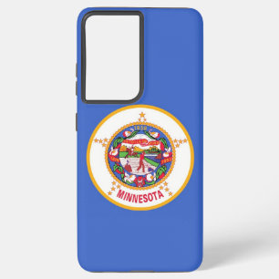 Funda Para Samsung Galaxy S21+ Bandera Funda Samsung Galaxy S21 Plus de Minnesota