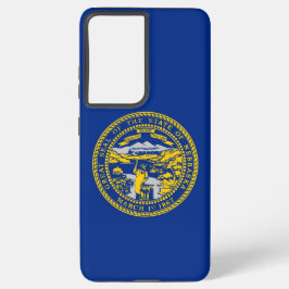 Funda Para Samsung Galaxy S21+ Bandera Funda Samsung Galaxy S21 Plus de Nebraska