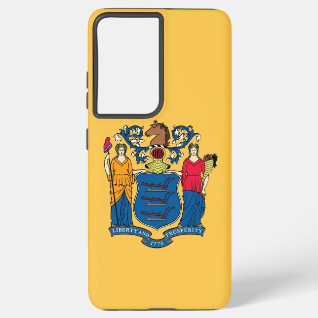 Funda Para Samsung Galaxy Bandera Funda Samsung Galaxy S21 Plus de Nueva Jer (Reverso )