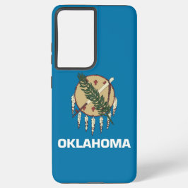 Funda Para Samsung Galaxy S21+ Bandera Funda Samsung Galaxy S21 Plus de Oklahoma