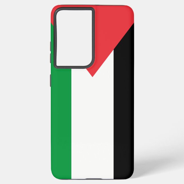 Funda Para Samsung Galaxy Bandera Funda Samsung Galaxy S21 Plus de Palestina (Reverso )