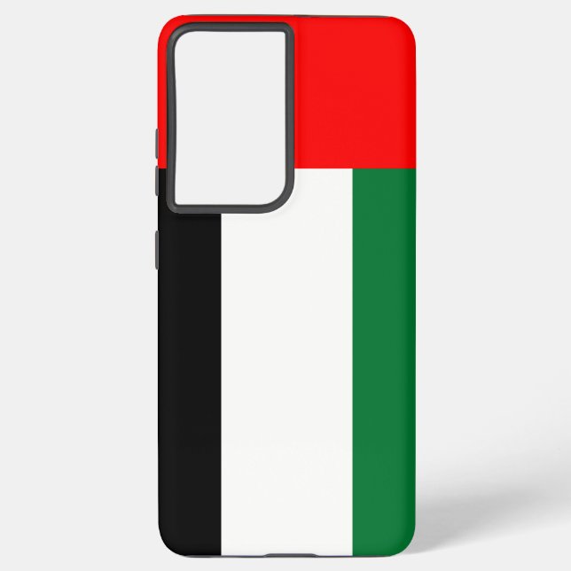 Funda Para Samsung Galaxy Bandera Funda Samsung Galaxy S21 Plus de U A E (Reverso )